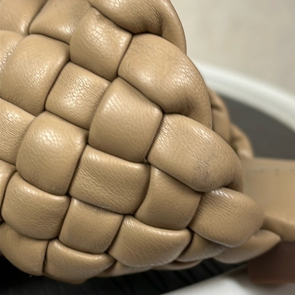 She and In slip on Braided Sandals Tan Womens size 38 - Picture 12 of 16